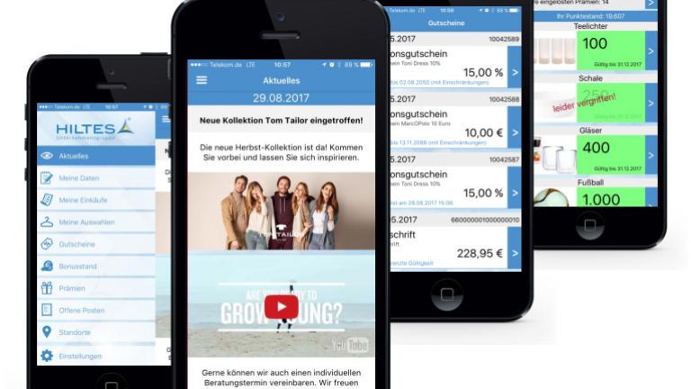 Kundenmanagement, CRM, Mobile Kunden-APP 2020-05-01 - KundenAPP